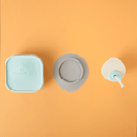Sip & Snack (Vanilla/Aqua) Miniware
