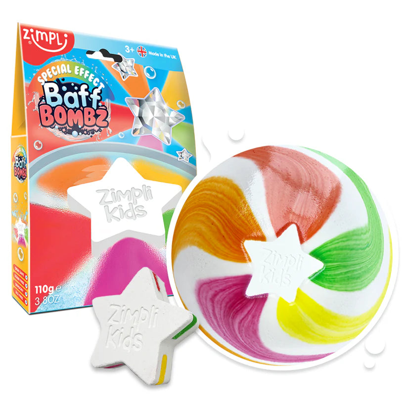 Zimpli - Large Star Special Effect Baff Bombz