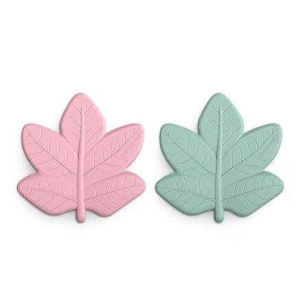 Suavinex Unazë silikoni në formë gjethe +0m (secila)