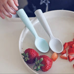 Training Spoon 2-pack (Grey+Lavender) Miniware