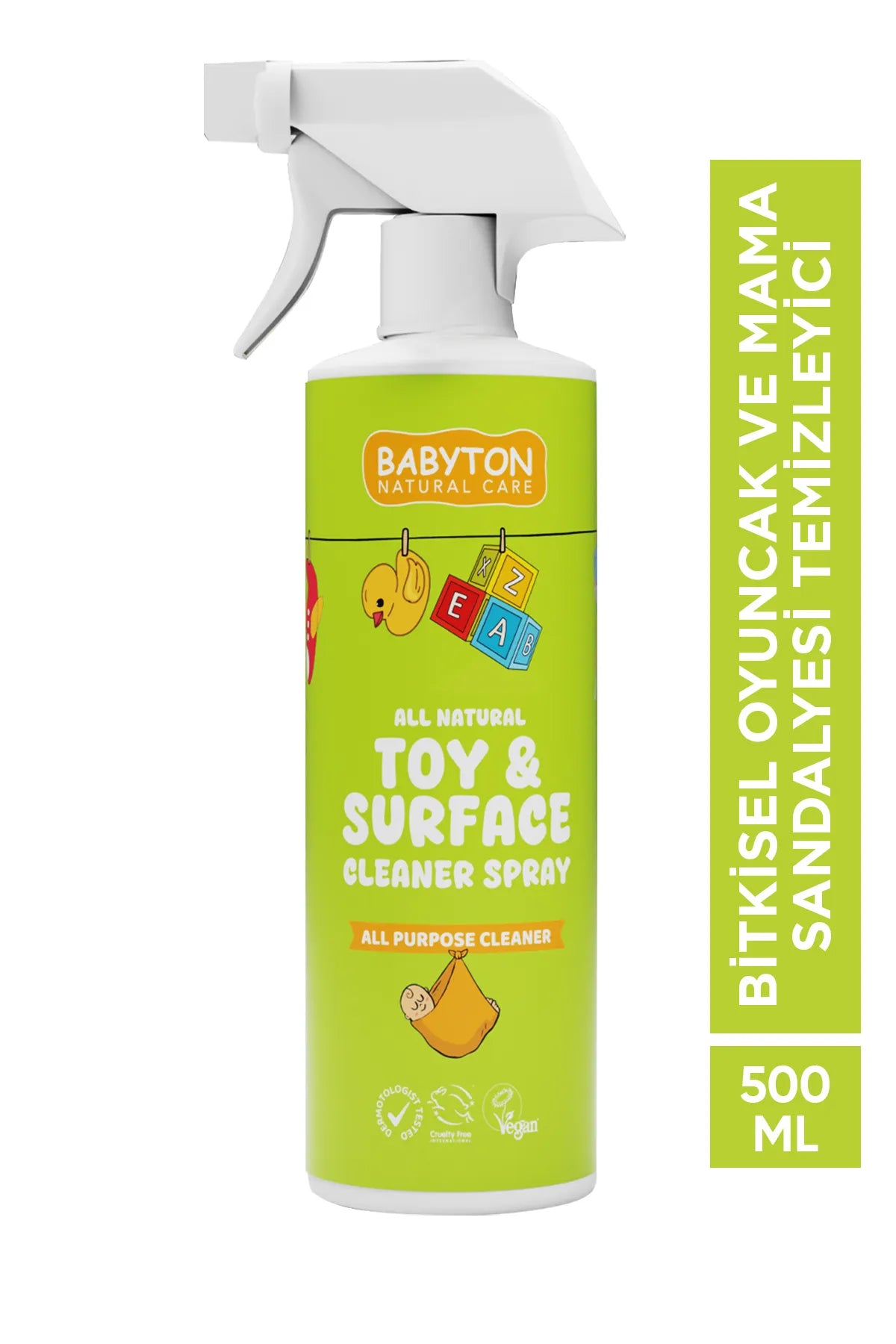 Babyton Detergjent Lodrash, siperfaqe