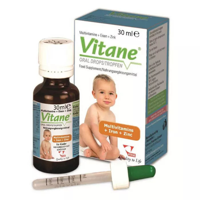 Vitane Drops – Multivitaminë me pika për fëmijë