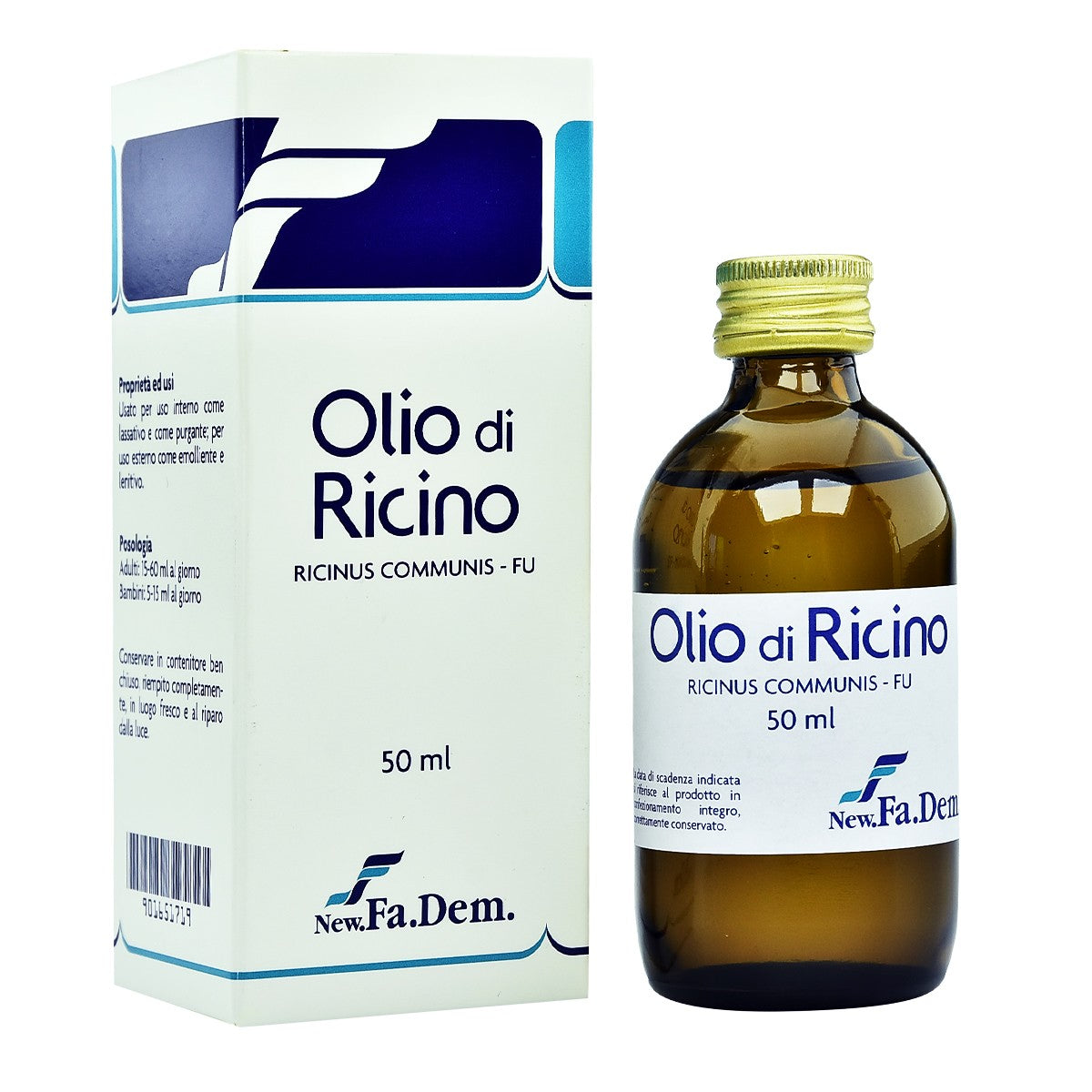 Vaj Ricingu (Olio di Ricino) 50 ml