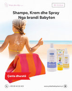 Shampo Krem dhe SprayBrandi Babyton + Canta Dhurate