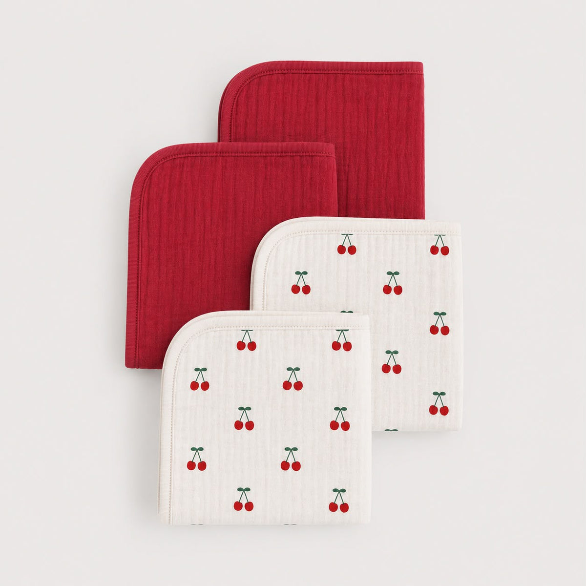 Ninana - Set me 4 Napa Muslin 100% Pambuk (25 x 25cm)
