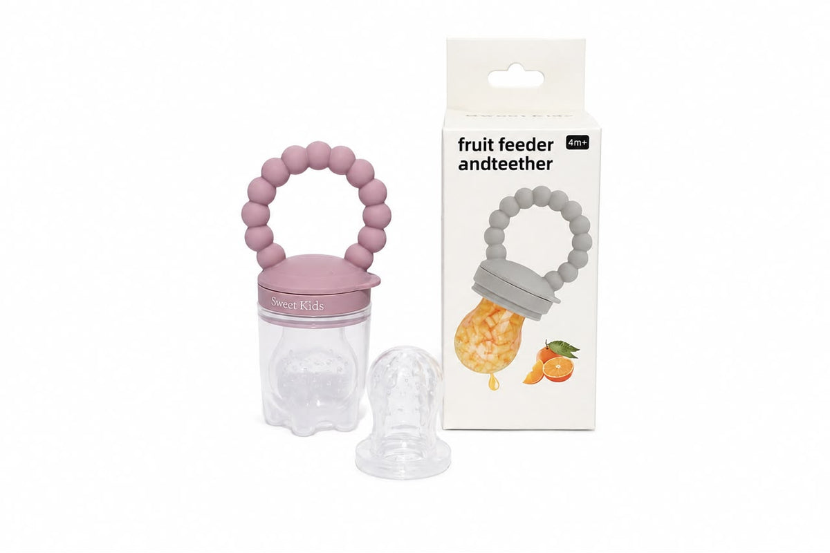Sweet Kids - Shijues frutash & lodër dhëmbëzimi për bebe
