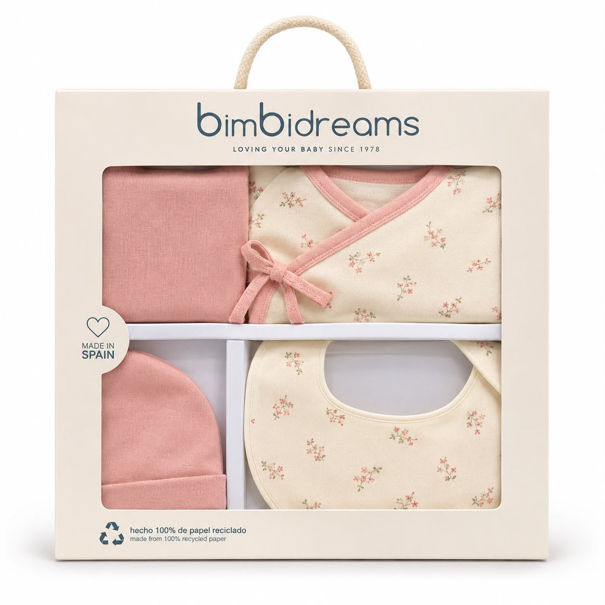 Bimbidreams - Set Newborn me 4 Pjese Dalia