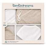 Bimbidreams - Set Newborn me 4 Pjese Beige