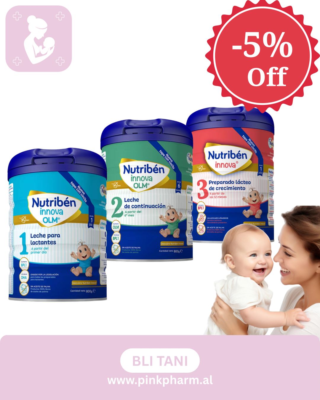 Nutriben Innova- qumesht formule per bebe