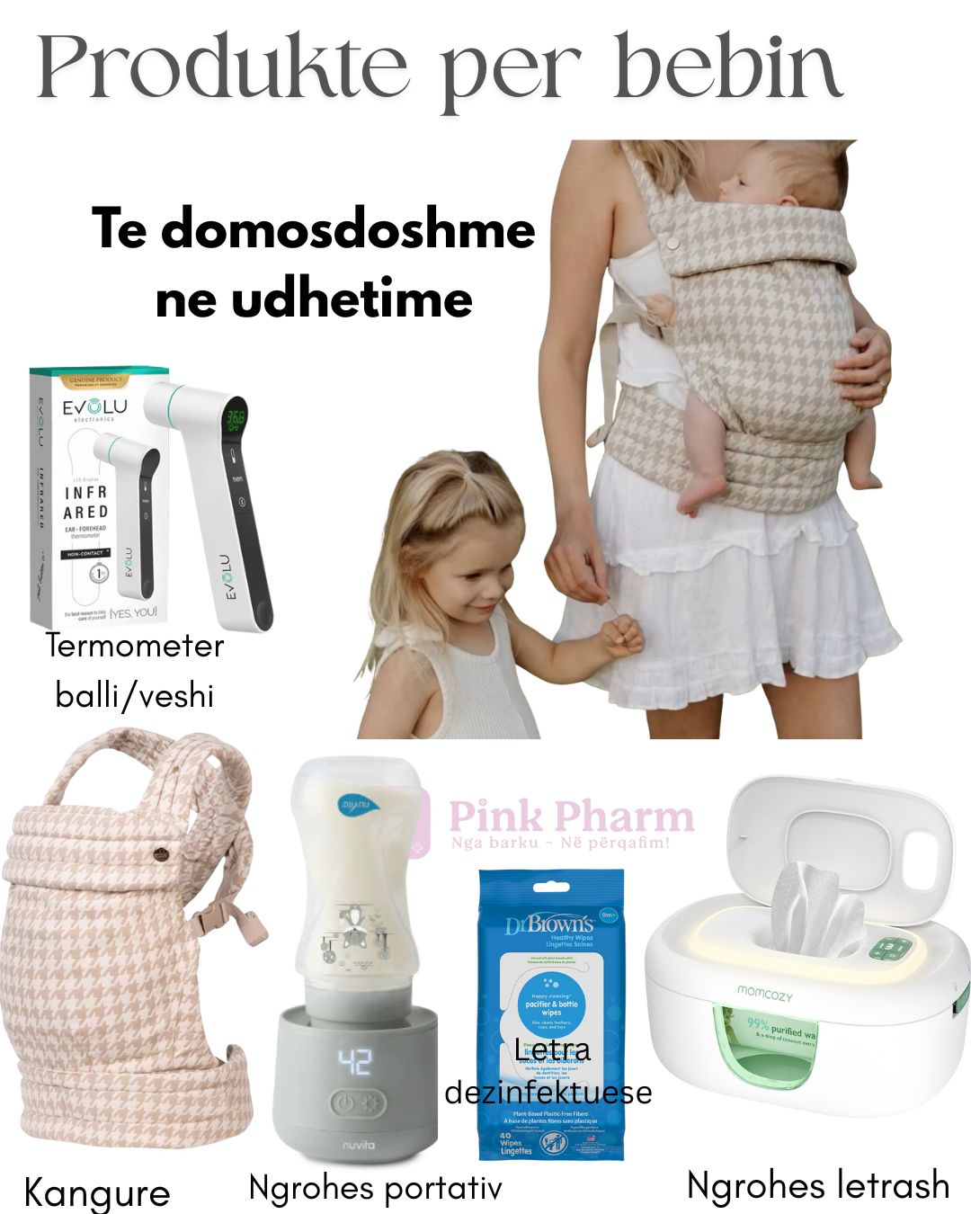 Udhetim me bebe ( produktet qe jua lehtesojne udhetimin)