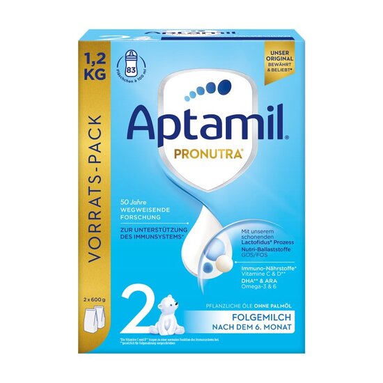 Aptamil Pronutra 2 (1.2kg – 2x600g)