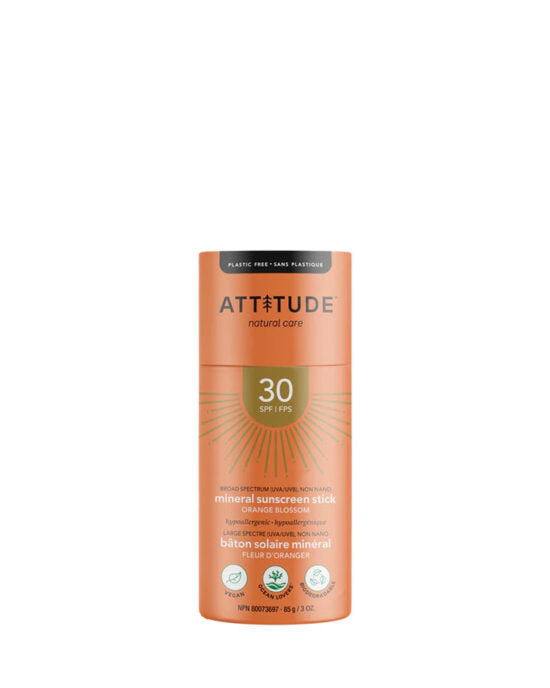 Attitude - MINERAL SUNSCREEN STICK SPF30 ORANGE BLOSSOM