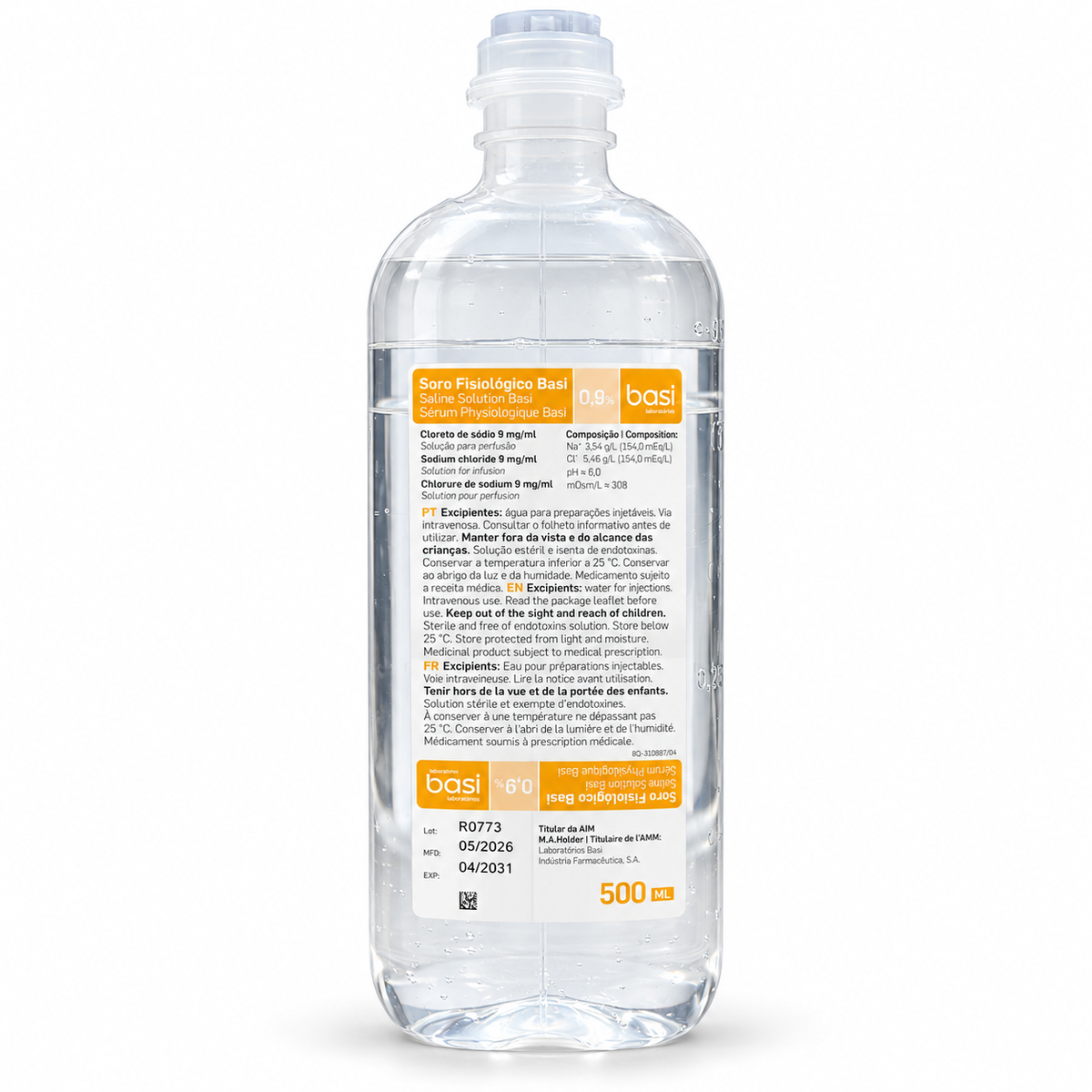 NACL - Solucion Fiziologjik Steril 0.9% – 500 ml
