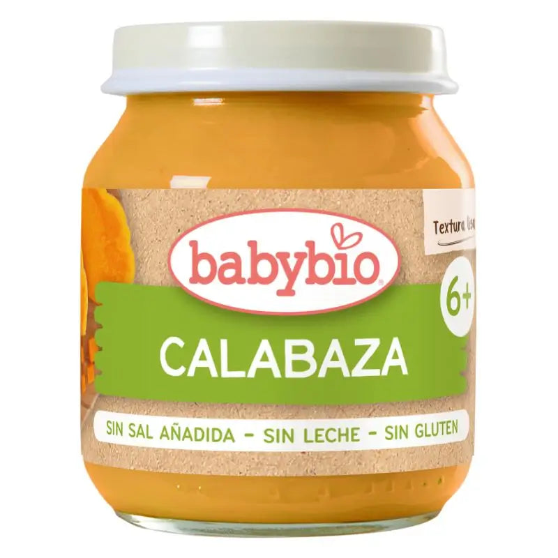 Babybio Pumkin Carrot Jar +6months *130gr