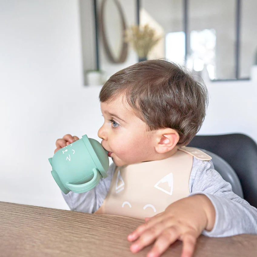 Babymoov - Babymoov Silicone Cup + Straw - Fox