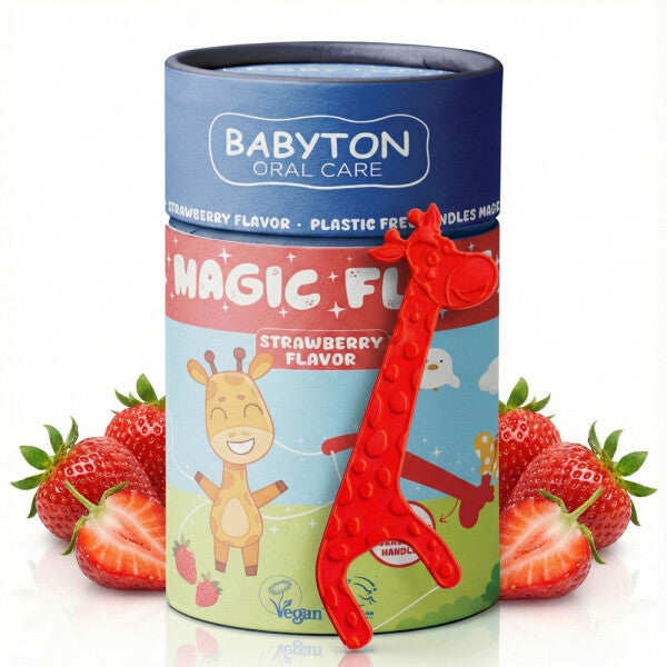 Babyton Magic Floss – Strawberry Flavor