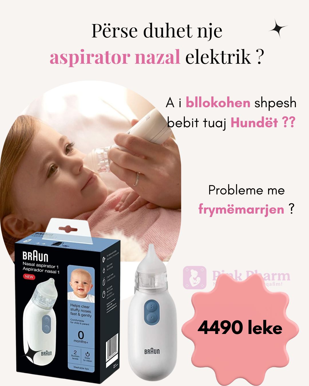 Braun aspirator nazal