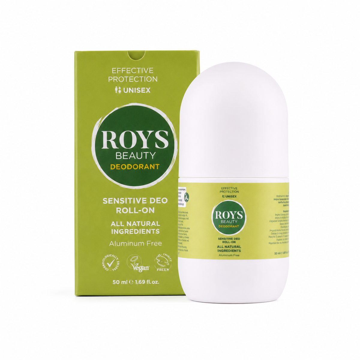Roys Beauty -Sensitive Deo Roll-On Unisex