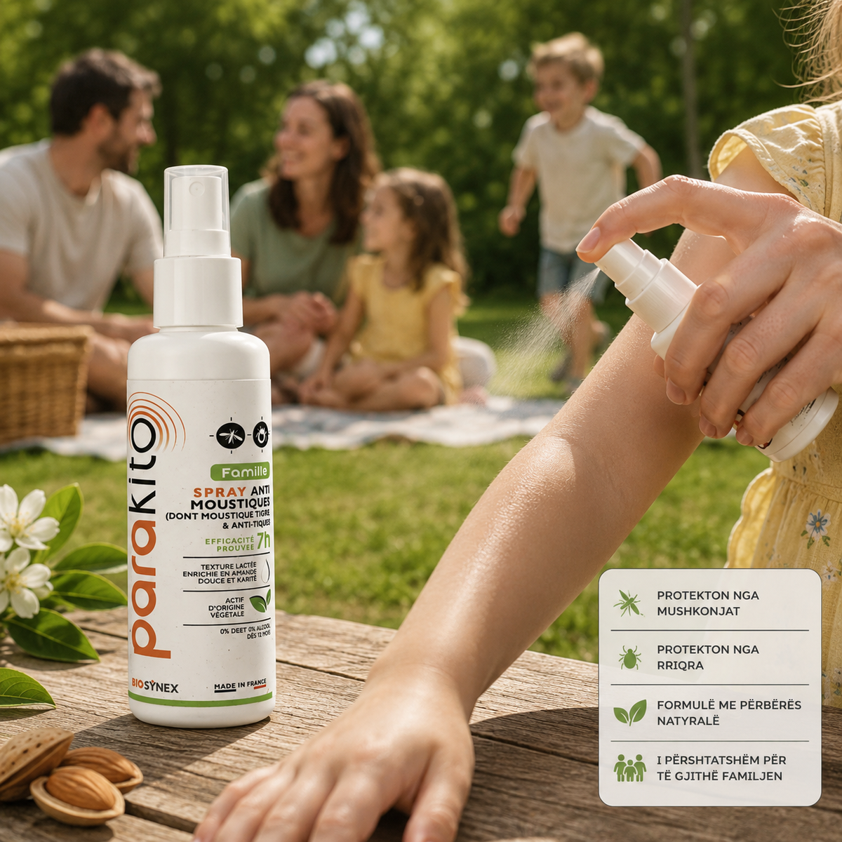 Parakito - Anti-Mosquito & Tick Protection Spray 75ml