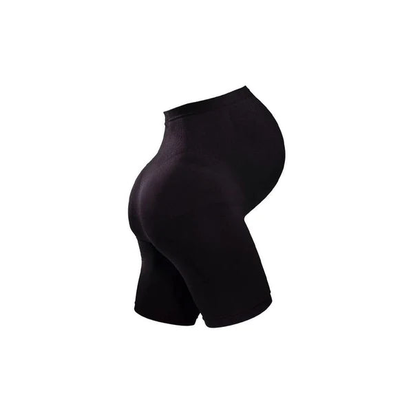 Maternity Support Shorts Recycled – Black (Streçe të shkurtra shtatzënie)
