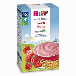 HiPP Organic Milk Pap me Fruta të Pyllit