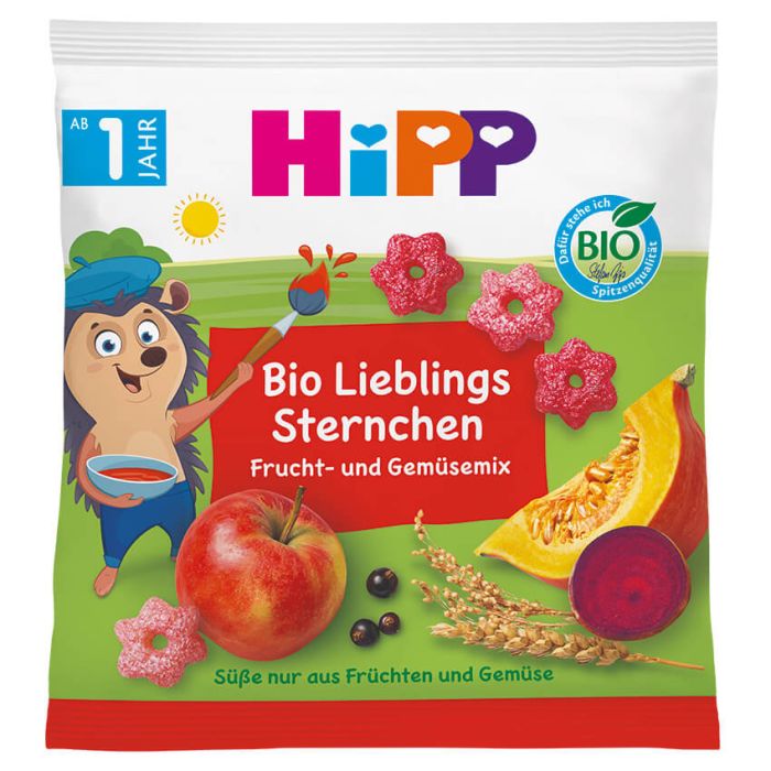 HiPP Bio Lieblings SternchenYje Organikë me Fruta & Perime