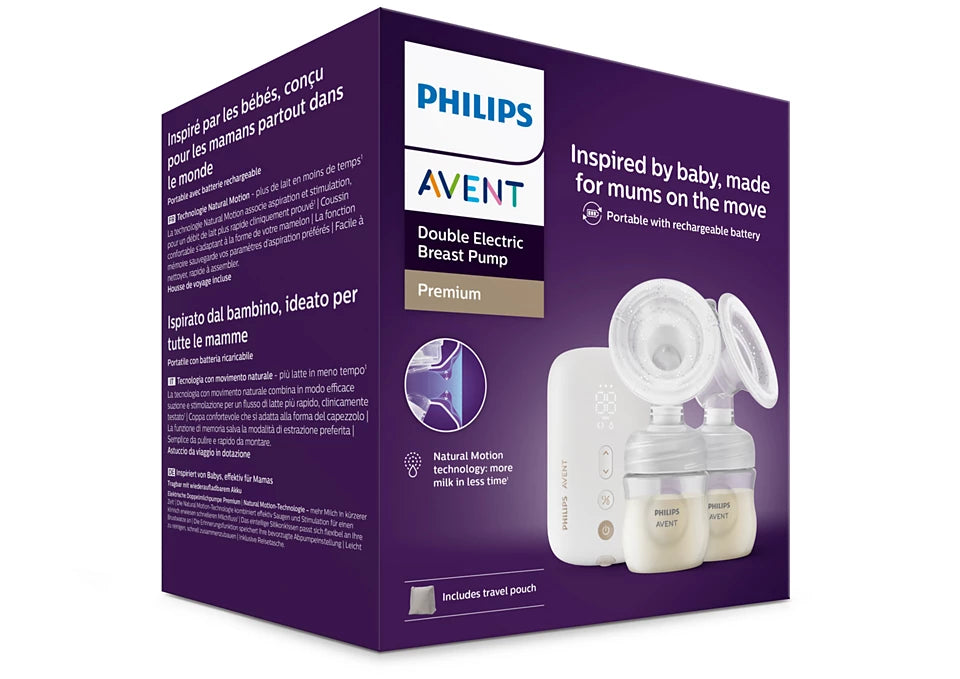 Philips Avent Premium Pompë Gjiri Elektrike me Bateri të Rikarikueshme