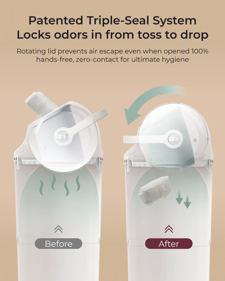 Momcozy - Diaper Pail (Kosh Pelenash)