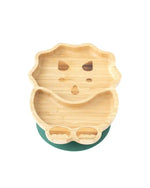 BAMBOO SUCTION PLATE – DINOSAUR