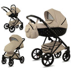 Karrocë Premium 3 në 1 për Fëmijë – Dizajn Modern & Komoditet Maksimal