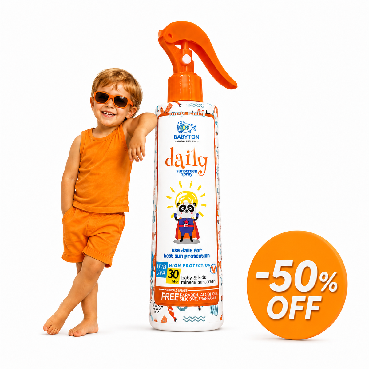 Babyton - Daily Sunscreen Spray SPF 30