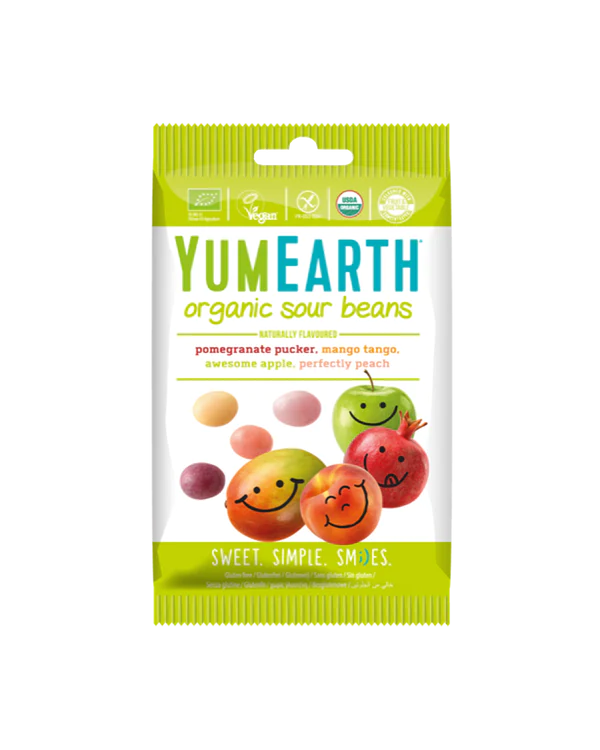 Yum Earth - Naturally Flavored Organic Sour Beans