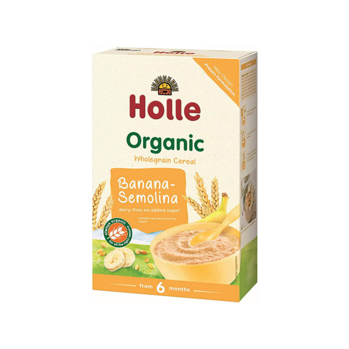 Holle – Pure organik me banane dhe bollgur (6m+)