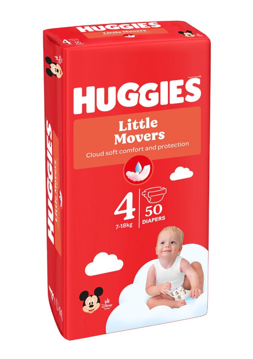 Huggies - Little Movers (pampers per bebe aktive)