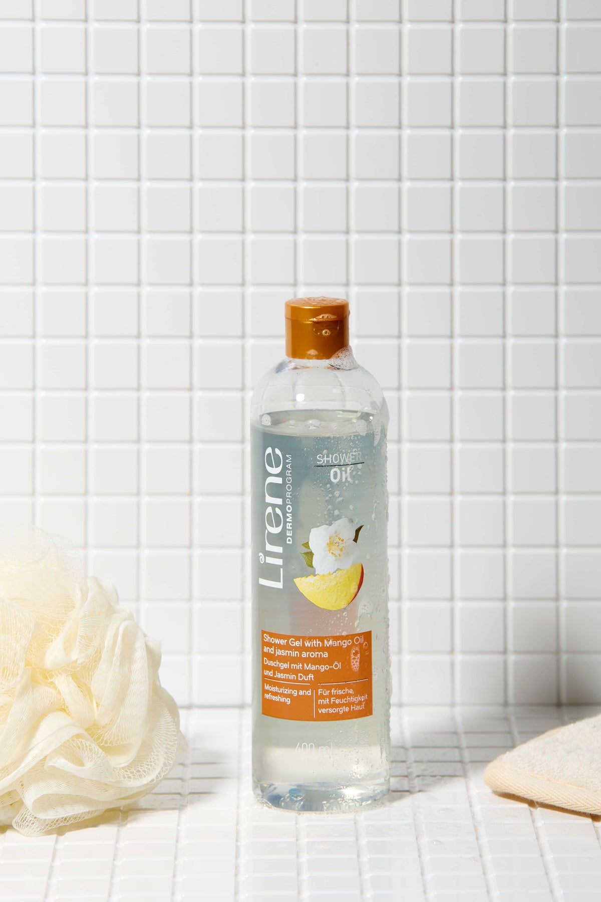 Lirene - Shower Oil with Mango & Jasmin oils