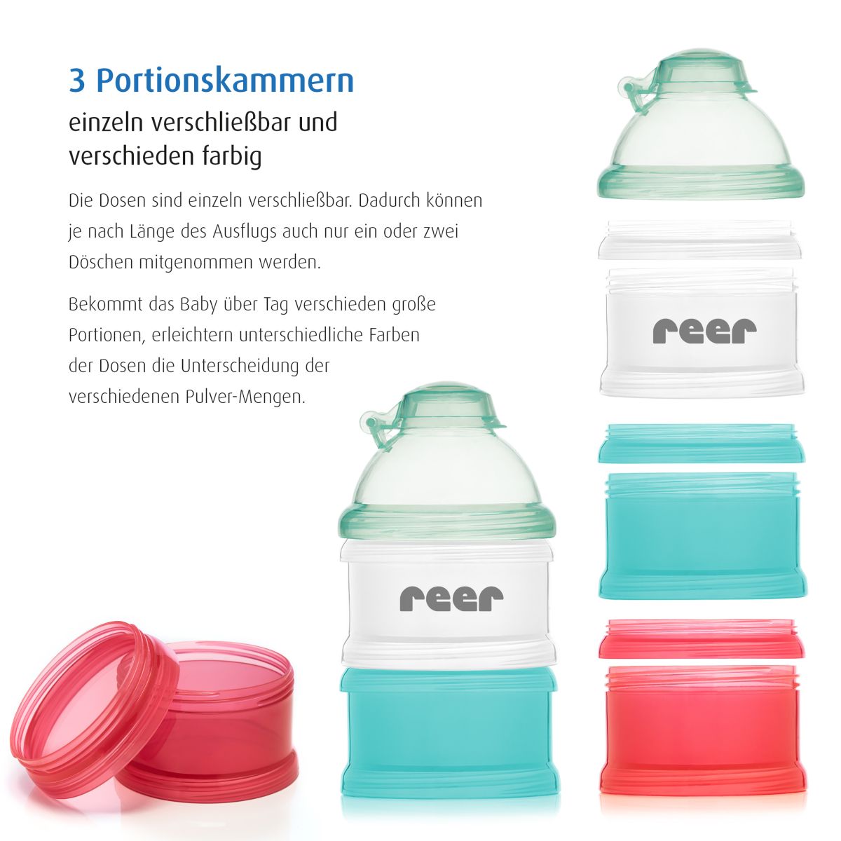 Milkpowder portioner dispenser