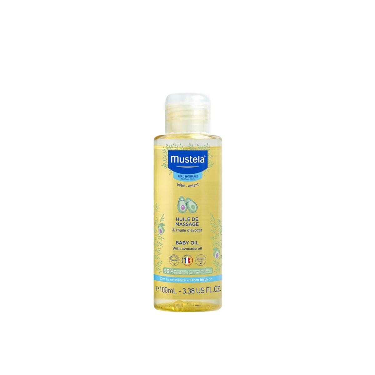 Mustela – Vaj për masazh