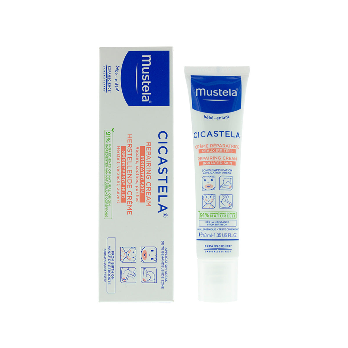 Mustela – Cicastela krem riparues