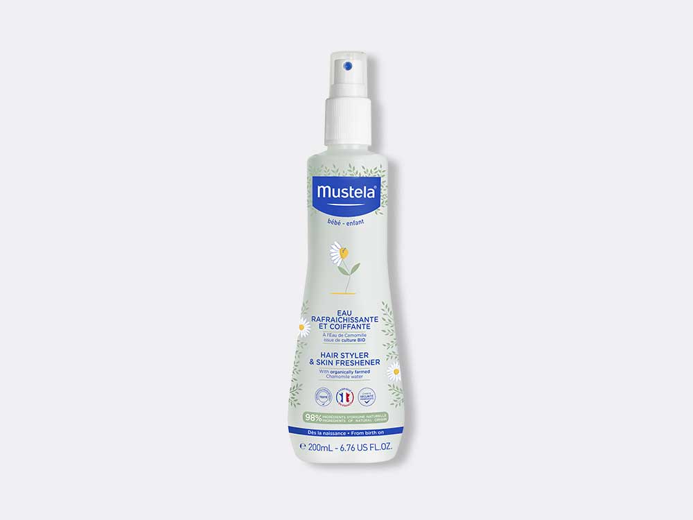 Mustela Eau Rafraîchissante et Coiffante – Ujë freskues dhe stilues për flokët e bebeve dhe fëmijëve (200ml)