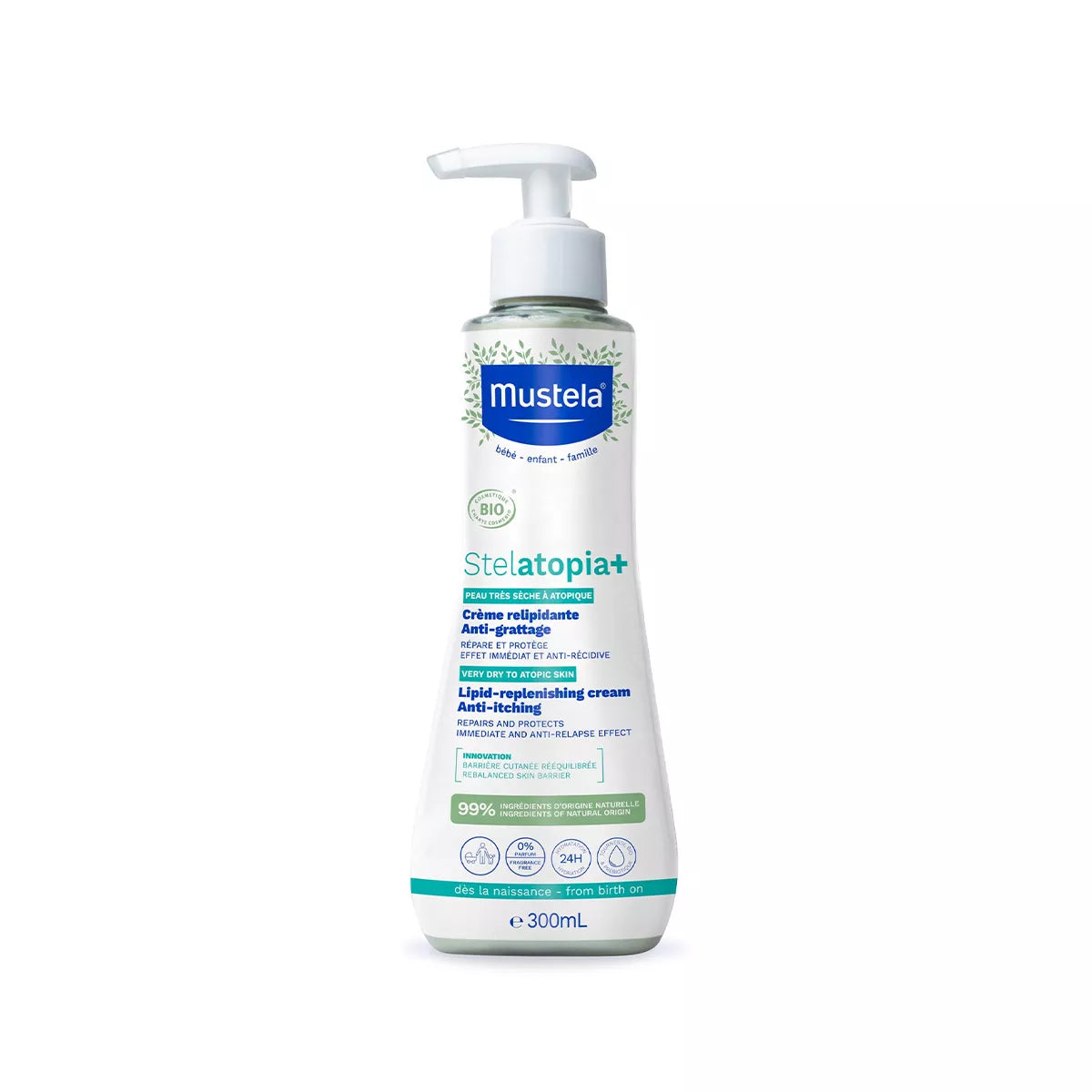 Mustela – Stelatopia krem zbutës për lëkurën atopike të trupit