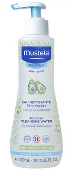 Mustela No-Rinse Cleansing Water – Pastrim i Butë, Pa Shpëlarje – 300ml