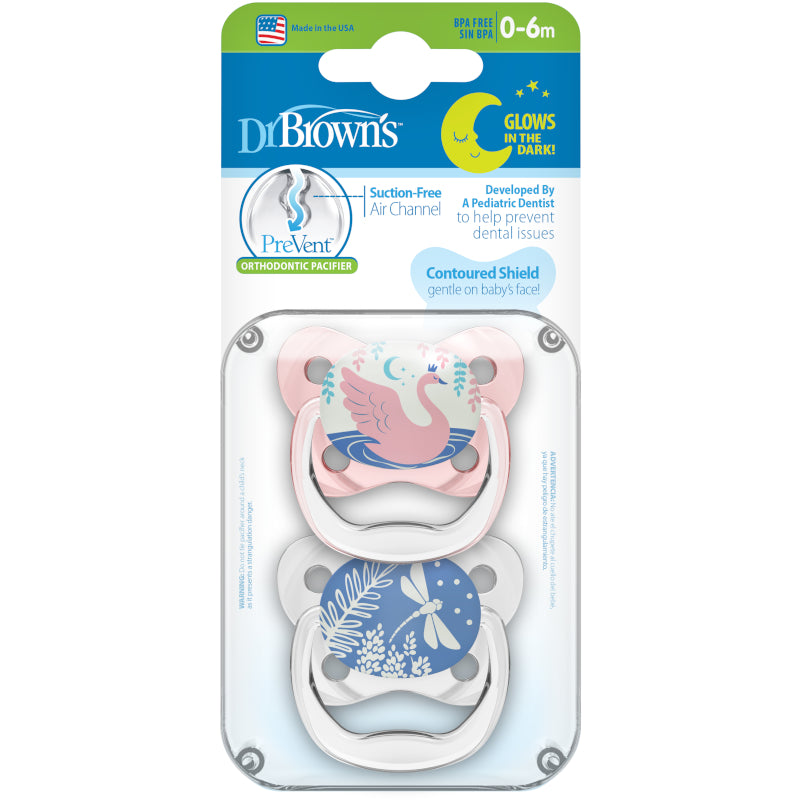 Cuco i natës Prevent për vajza, niveli 1, 0-6 muaj (2 copë) kokëpëthyer