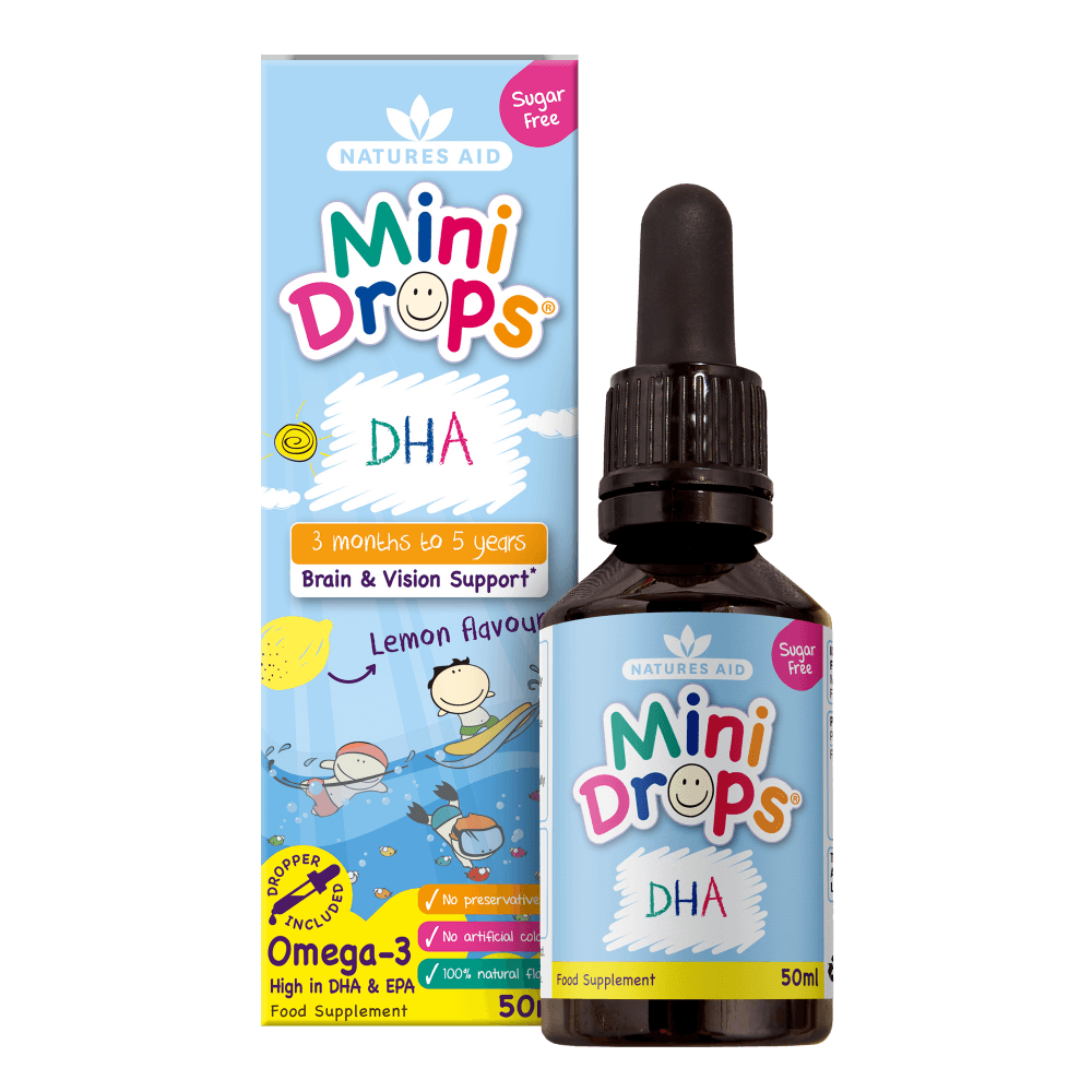 Natures Aid - Mini Drops DHA