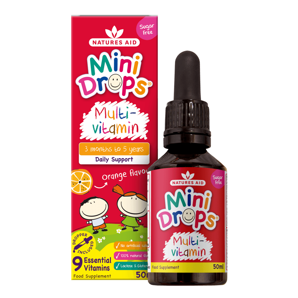 Natures Aid - Mini Drops Multivitamin