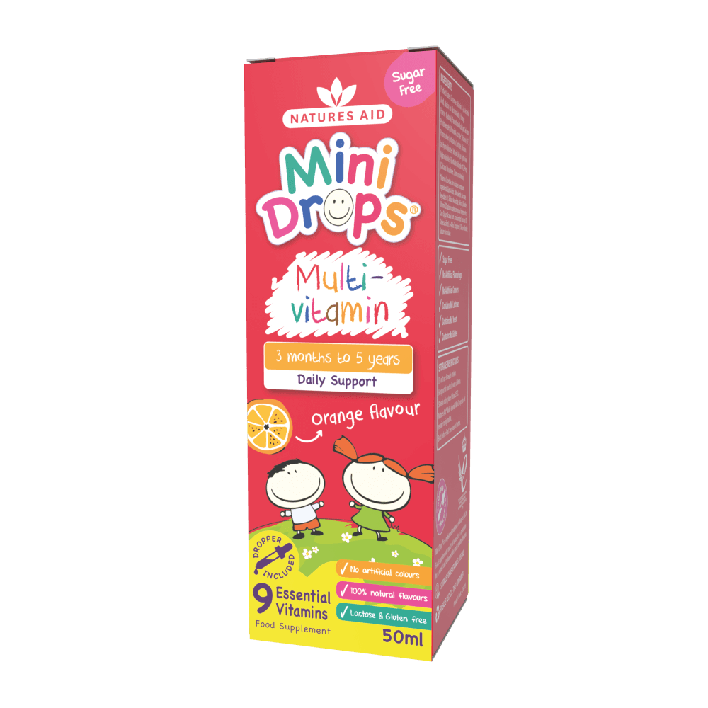Natures Aid - Mini Drops Multivitamin