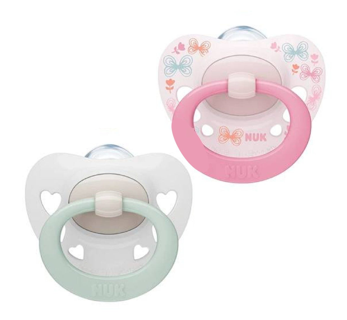NUK- Biberon Rrens Silikon 0-6 Muaj