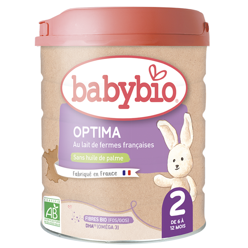 Babybio Optima 2 - Organic +6months *800gr