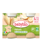 Babybio Parsnip Jar Organic +4months 2x130gr