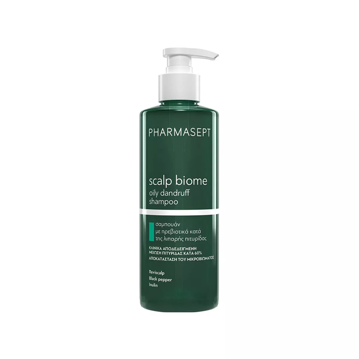 Pharmasept Scalp Biome Oily Dandruff Shampoo 400ml (zbokth i yndyrshem)