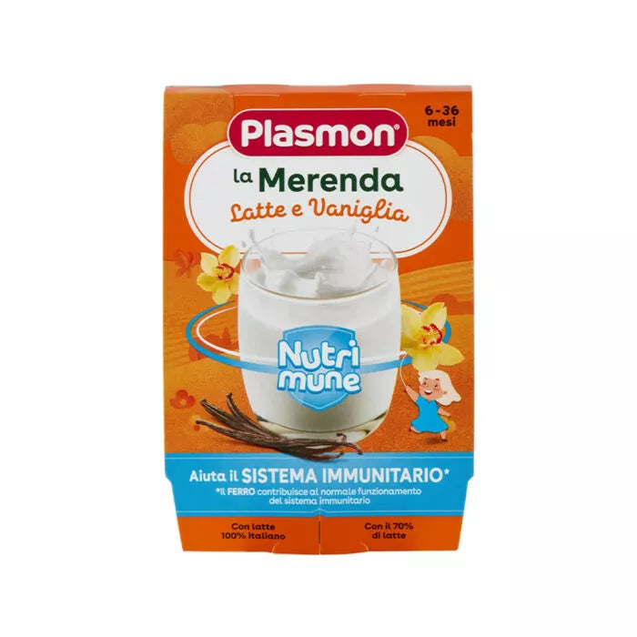 Plasmon – Merende me qumësht dhe vanilje (6m+)